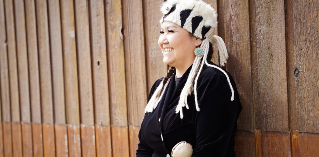 Woman with headdress